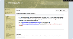 Desktop Screenshot of ib-biology2010-12.wikispaces.com