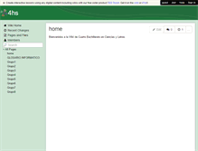 Tablet Screenshot of 4hs.wikispaces.com