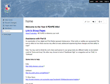 Tablet Screenshot of joeyspdhpe-yr8.wikispaces.com