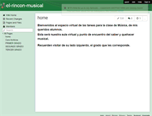 Tablet Screenshot of el-rincon-musical.wikispaces.com