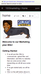 Mobile Screenshot of 1003marketing.wikispaces.com