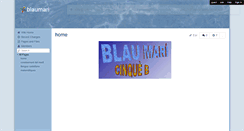 Desktop Screenshot of blaumari.wikispaces.com