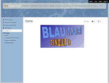 Tablet Screenshot of blaumari.wikispaces.com