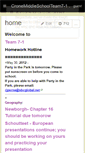 Mobile Screenshot of cronemiddleschoolteam7-1.wikispaces.com