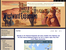Tablet Screenshot of goingwest.wikispaces.com