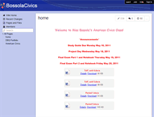 Tablet Screenshot of bossolacivics.wikispaces.com
