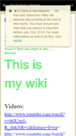 Mobile Screenshot of kookykat.wikispaces.com
