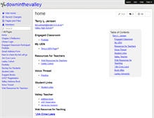 Tablet Screenshot of downinthevalley.wikispaces.com