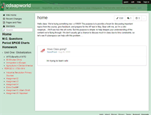 Tablet Screenshot of cdsapworld.wikispaces.com
