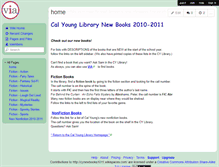 Tablet Screenshot of cynewbooks1011.wikispaces.com