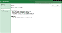 Desktop Screenshot of idraproject.wikispaces.com