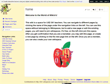 Tablet Screenshot of 361.wikispaces.com