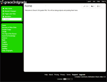 Tablet Screenshot of grace3rdgrade.wikispaces.com