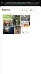 Mobile Screenshot of latinamericanecosystems.wikispaces.com