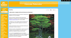 Desktop Screenshot of cienciasnaturalesmiramadrid.wikispaces.com