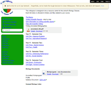 Tablet Screenshot of biology-stlukes.wikispaces.com