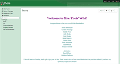 Desktop Screenshot of jtheis.wikispaces.com