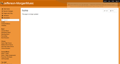 Desktop Screenshot of jefferson-morganmusic.wikispaces.com