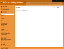 Tablet Screenshot of jefferson-morganmusic.wikispaces.com