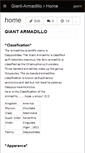 Mobile Screenshot of giant-armadillo.wikispaces.com