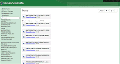 Desktop Screenshot of fisicanormalista.wikispaces.com