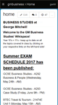 Mobile Screenshot of gmbusiness.wikispaces.com
