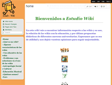 Tablet Screenshot of estudiowiki.wikispaces.com