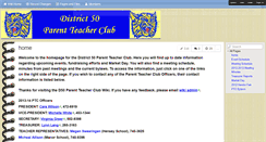 Desktop Screenshot of district50ptc.wikispaces.com
