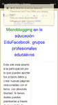 Mobile Screenshot of edutwitter.wikispaces.com