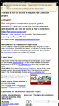 Mobile Screenshot of flatclassroomproject2008.wikispaces.com