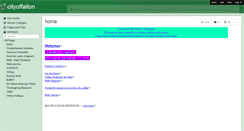 Desktop Screenshot of cityoffallon.wikispaces.com