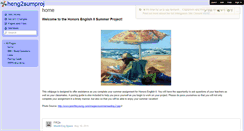 Desktop Screenshot of heng2sumproj.wikispaces.com