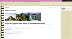 Desktop Screenshot of history2u.wikispaces.com