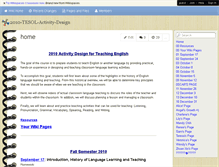 Tablet Screenshot of 2010-tesol-activity-design.wikispaces.com