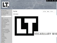 Tablet Screenshot of ltvocabulary.wikispaces.com