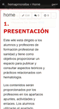 Mobile Screenshot of hemapmoralba.wikispaces.com