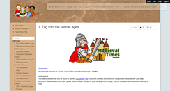 Desktop Screenshot of dig-into-the-middleages.wikispaces.com