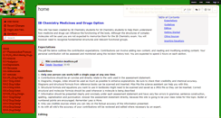 Desktop Screenshot of ibchemistrymedicinesanddrugs.wikispaces.com