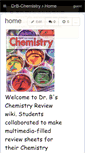 Mobile Screenshot of drb-chemistry.wikispaces.com
