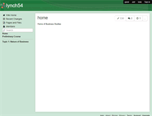 Tablet Screenshot of lynch54.wikispaces.com