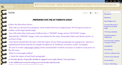 Desktop Screenshot of apeuropean.wikispaces.com