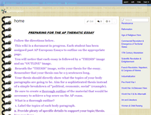 Tablet Screenshot of apeuropean.wikispaces.com