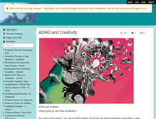 Tablet Screenshot of creativitytheories.wikispaces.com
