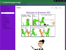 Tablet Screenshot of hudsonhappenings.wikispaces.com