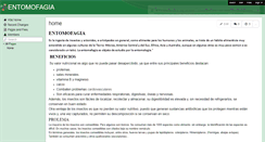 Desktop Screenshot of entomofagia.wikispaces.com