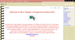 Desktop Screenshot of hfleegle.wikispaces.com