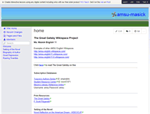 Tablet Screenshot of amsu-masick.wikispaces.com