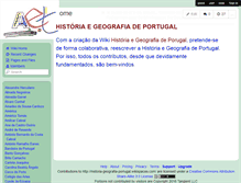 Tablet Screenshot of historia-geografia-portugal.wikispaces.com