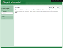 Tablet Screenshot of inglesinstrumental.wikispaces.com
