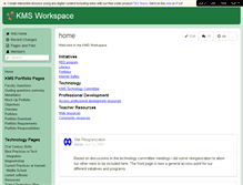 Tablet Screenshot of akms.wikispaces.com